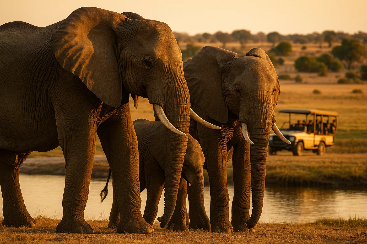 Wildlife safari in Zimbabwe